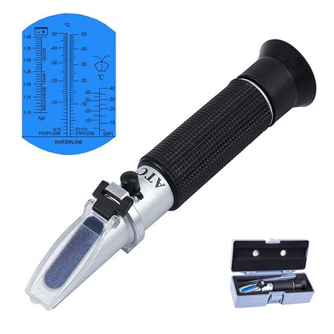 how to use antifreeze refractometer|refractometer for coolant concentration.